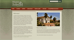 Desktop Screenshot of missionsoledad.com